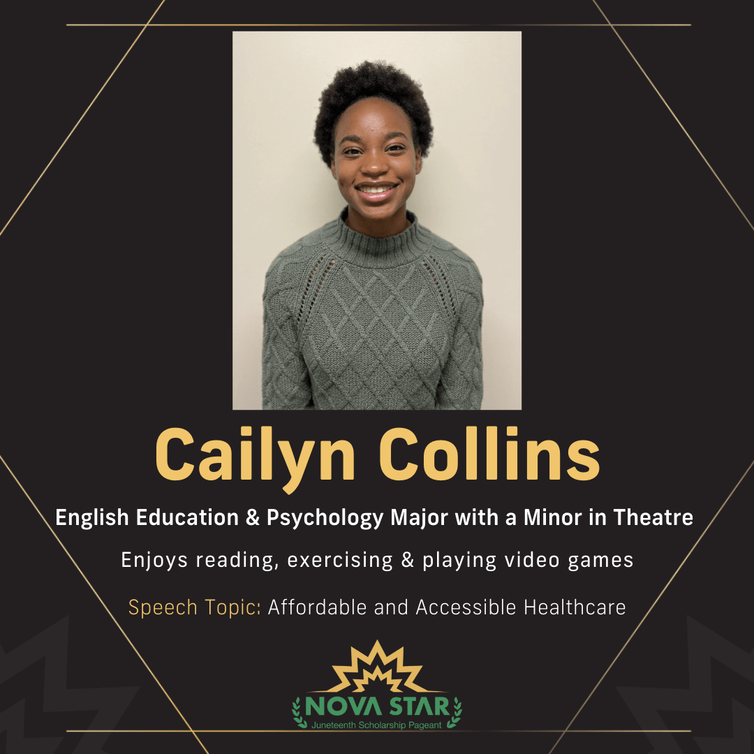 Contestant Cailyn Collins