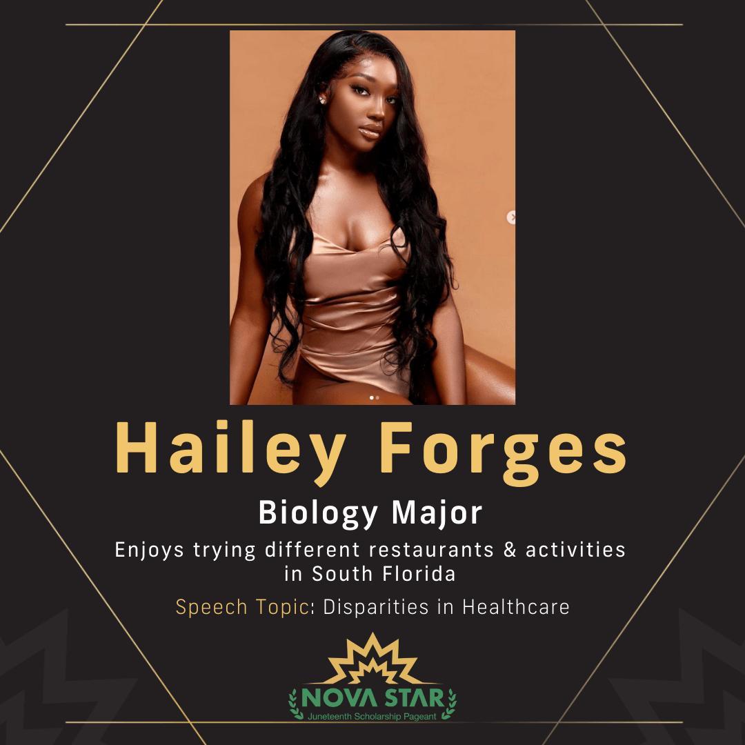 Contestant Hailey Forges