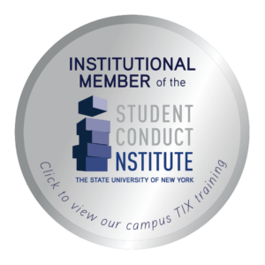 Student Conduct Institute logo - campus TIX training